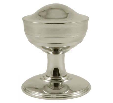 Polished Nickel Crown Mortice Door Knob Set