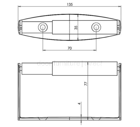 Stainless Steel Toilet Roll Holder