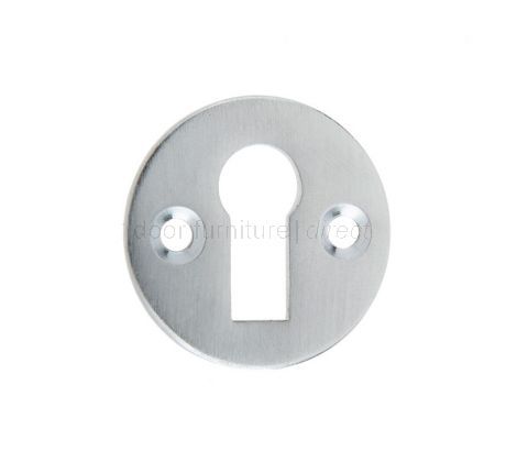 Satin Chrome Open Escutcheon 32mm