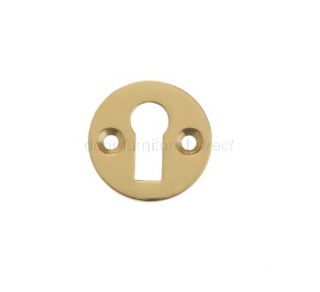 Polished Brass Open Escutcheon 32mm