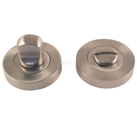 Satin Nickel Turn and Release 50mm