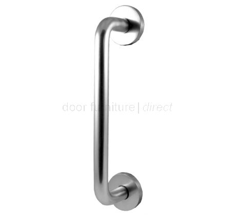 SAA Pull Handle 305mm with Covered Rose