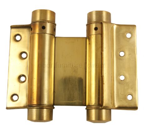 Brassed Double Action Spring Hinges In Pairs
