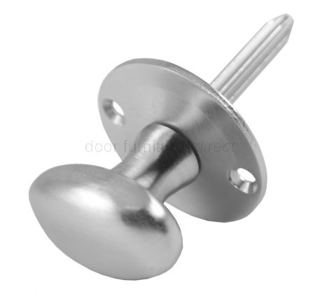 Satin Chrome Window/Door Bolt Turn 31mm