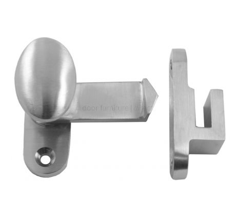 Satin Chrome Throw Over Catch