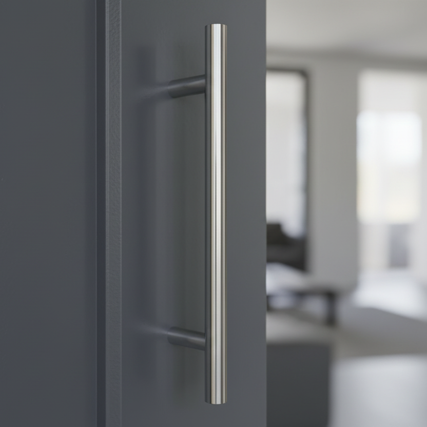 Polished Stainless Steel Guardsman Pull Handle