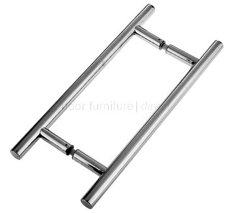 Polished Stainless Guardsman Back to Back Pull Handles in Pairs