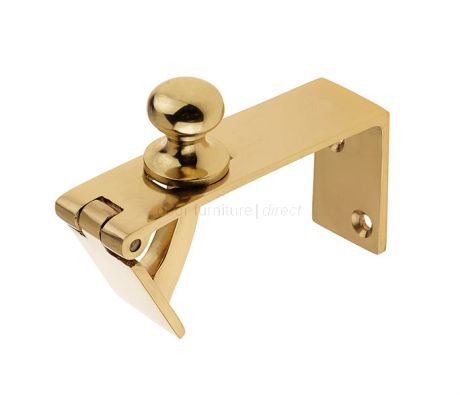 Polished Brass Counter Flap Catch