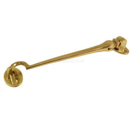 Polished Brass Victorian Cabin Hook