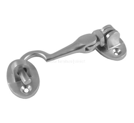 Satin Chrome Cabin Hooks 75mm to 300mm