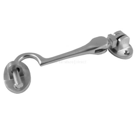 Satin Chrome Cabin Hooks 75mm to 300mm