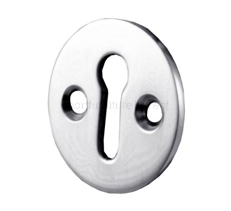 Polished Chrome Plain Escutcheon 32mm