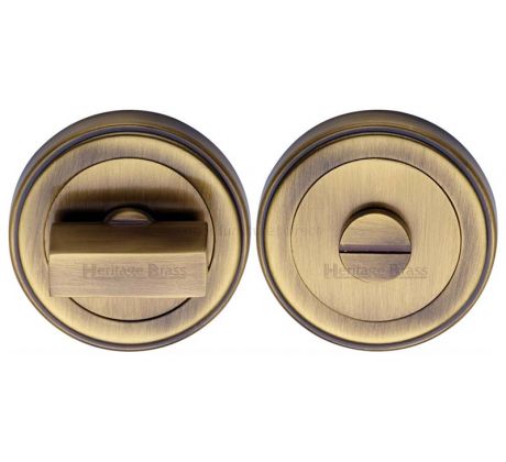 Antique Brass Turn and Release 53mm