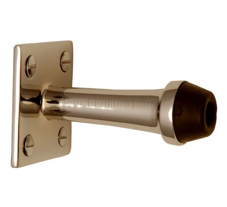 Polished Brass Projection Door Stop 2.5in (64mm)