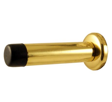 Heritage V1192 Polished Brass Projection Door Stop 64mm
