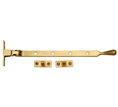 Polished Brass Ball Casement Stay 12in (305mm)