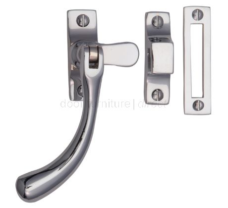 Polished Chrome Window Casement Fastener 5in (128mm)