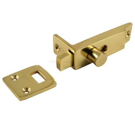 Heritage C1686 Polished Brass Slide Bolt 66x19mm – Door Furniture