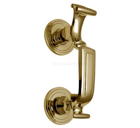 Polished Brass Doctor Front Door Knocker 7.5in (193mm)