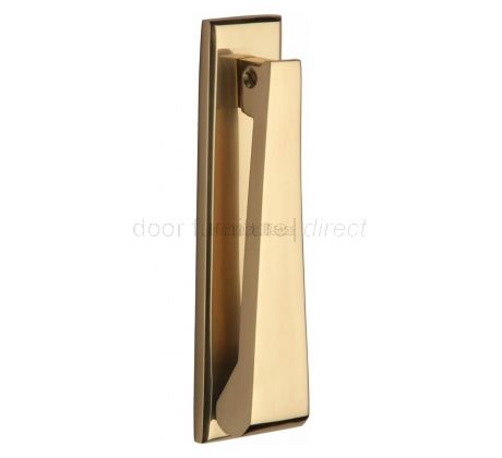 Heritage K1310 Polished Brass Slim Door Knocker 165mm