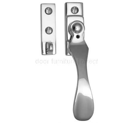 Polished Chrome Lockable Window Casement Fastener 5in (127mm)