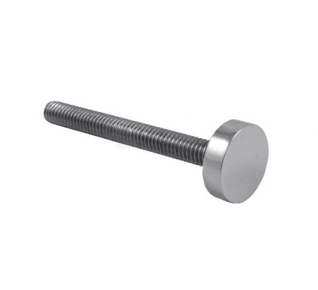 Polished Chrome Round Centre Door Knob 78mm (3in)