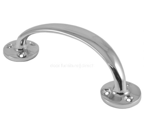 Polished Chrome Door Pull Handle 6in (152mm)
