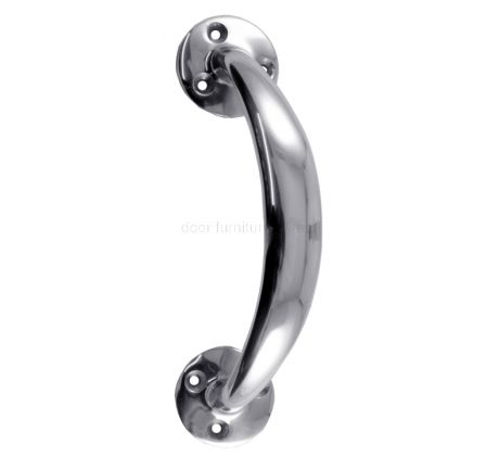 Polished Chrome Door Pull Handle 6in (152mm)