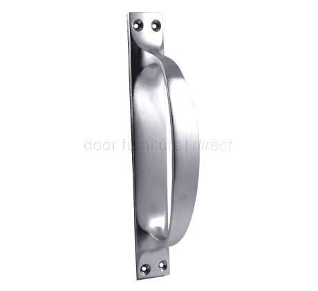Heritage V1142 Satin Chrome Pull Handle on Plate 170x25mm