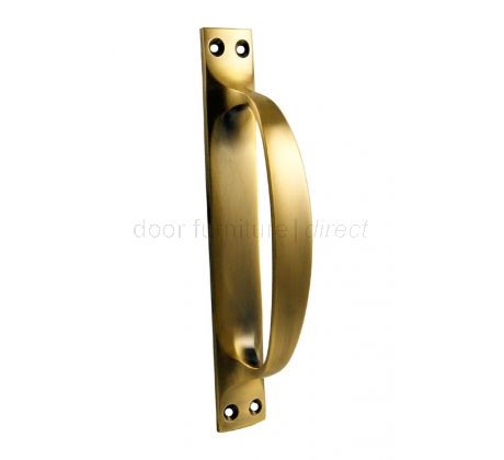 Heritage V1142 Antique Brass Pull Handle on Plate 170x25mm