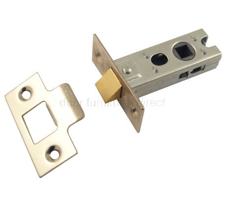York Tubular Mortice Latch Polished Nickel