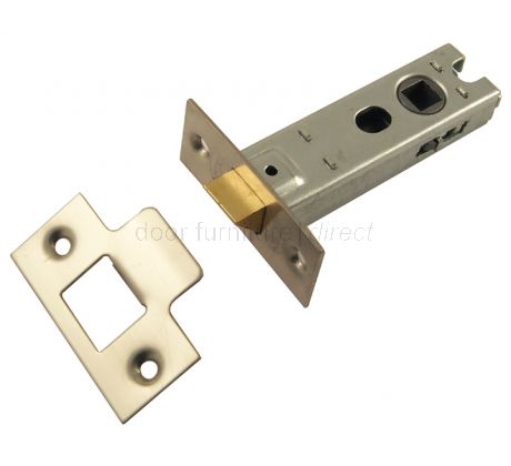 York Tubular Mortice Latch Satin Nickel