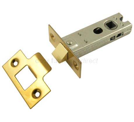 York Tubular Mortice Latch Brass