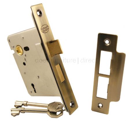 York 3 Lever Mortice Sashlock
