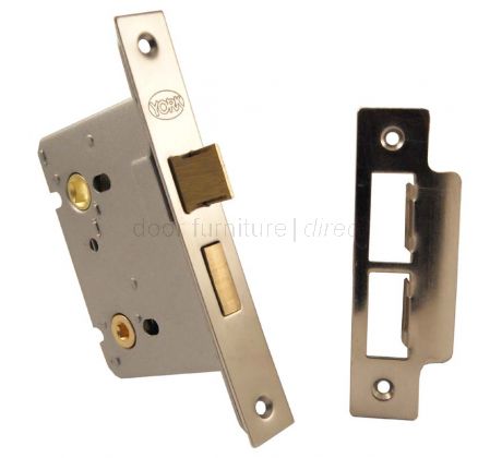 York Bathroom Mortice Lock