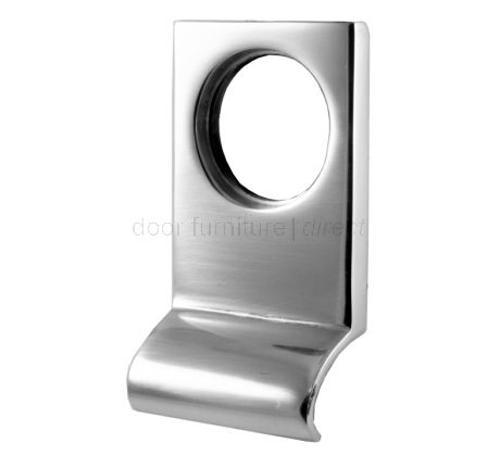 Polished Chrome Square Edge Cylinder Door Pull