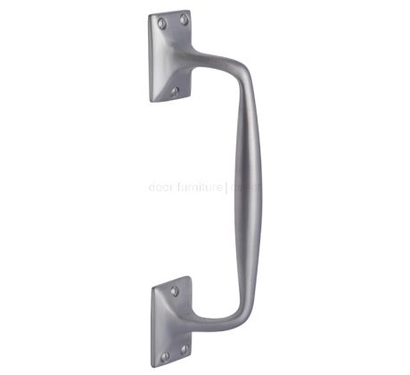 Satin Chrome Offset Door Pull Handle