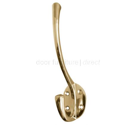 Victorian Brass Hat & Coat Hook