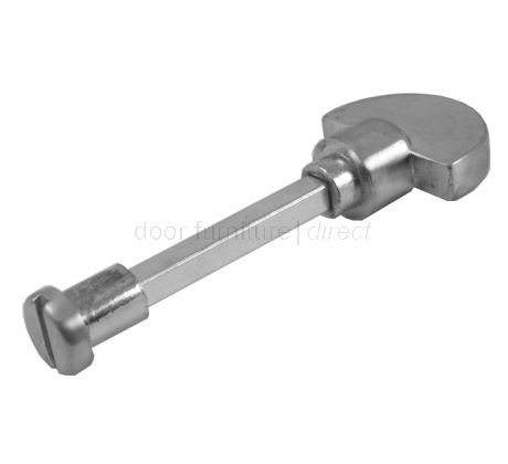 Satin Chrome Bathroom Door Handles