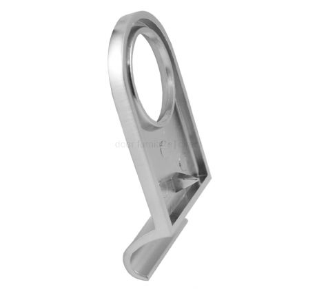 Satin Chrome Cylinder Pull