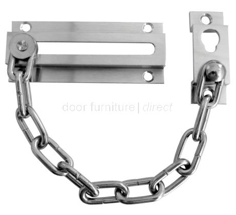 Satin Chrome Door Chain