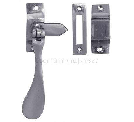 Chrome Mortice and Hook Plate Fastener