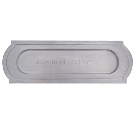 Satin Chrome Sloane Letter Box 304x100mm