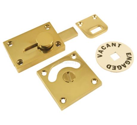 Polished Brass Indicator Bolt