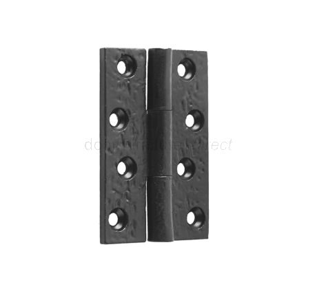 Black Antique Butt Hinges 102x68mm In Pairs