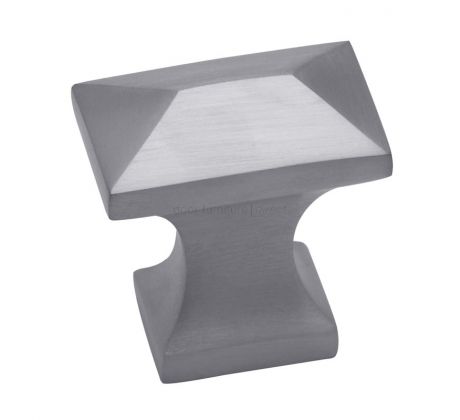 Heritage C2232 Satin Chrome Anvil Cupboard Knob
