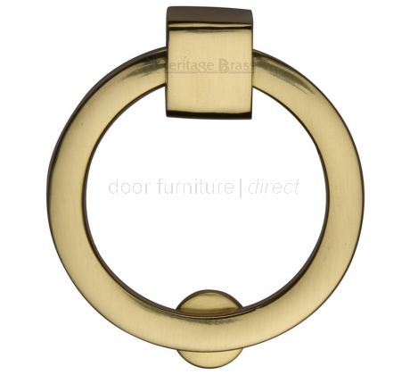 Heritage Polished Brass Round Cabinet Pull 50mm