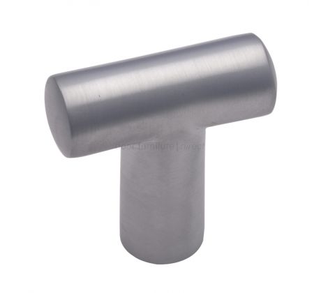 Heritage C2234 Satin Chrome T Cabinet Pull 35mm