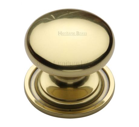 Heritage C2240 Polished Brass Cabinet Knob