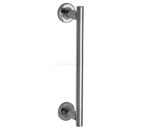 Polished Chrome T Bar Door Pull Handle 278mm (11in)
